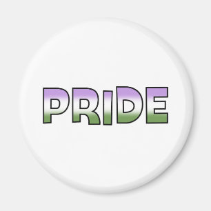 Genderqueerのプライド マグネット