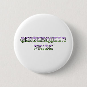 Genderqueerのプライド 缶バッジ