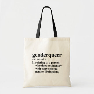 Genderqueerの定義 – LGBTQの定義 –  トートバッグ