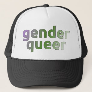 Genderqueerの帽子 キャップ