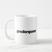 GENDERQUEER コーヒーマグカップ (左)