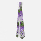 Genderqueer Dragon Damask - Genderqueerプライド国旗 ネクタイ (裏面)