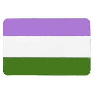 GENDERQUEER FLAGオリジナル-.png マグネット