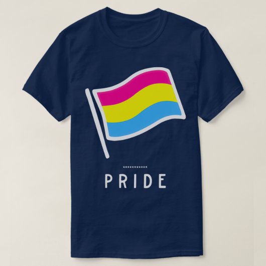 Genderqueer LGBT Rainbow Flagプライド2019 Parade Gi Tシャツ (デザイン正面)