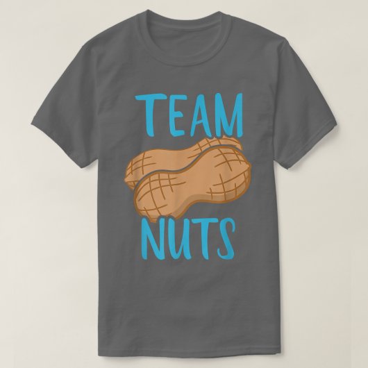 GenderRevealTeam Nuts Boy MatchingファミリーベビーPar Tシャツ (デザイン正面)