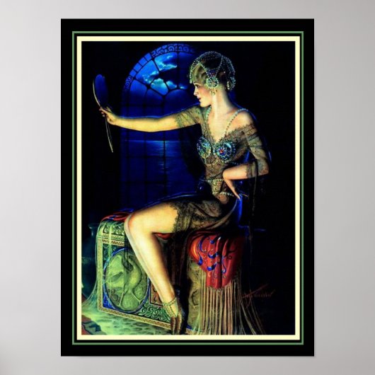 Gene Pressler 12 x 16の「月とあなたたち」 ポスター (正面)