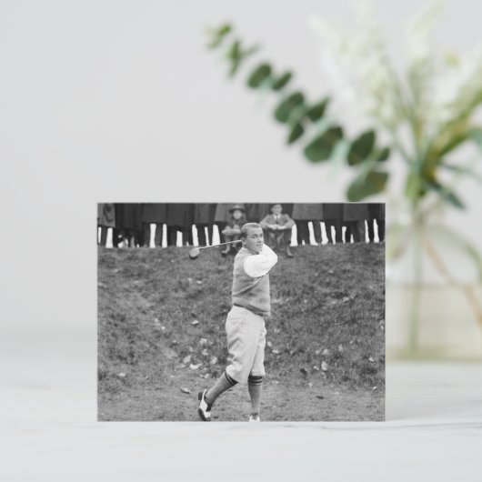Gene Sarazen, 1922 ポストカード (スタンド正面)