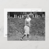 Gene Sarazen, 1922 ポストカード (正面/裏面)