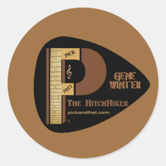 GENE-TRADEMARK-Stickers-1 1/2" ラウンドシール