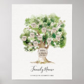 Genealogical Family Tree - Great Mother's Day Gift ポスター (正面)