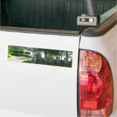 GENEALOGISTのための墓地のバンパーステッカー! バンパーステッカー (トラック上)