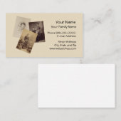 Genealogistの名刺 名刺 (正面/裏面)