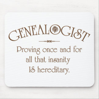 GENEALOGIST。 マウスパッド