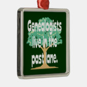 Genealogistsは過去の車線のオーナメントに住んでいます メタルオーナメント (右)