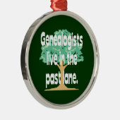 Genealogistsは過去の車線のオーナメントに住んでいます メタルオーナメント (右)