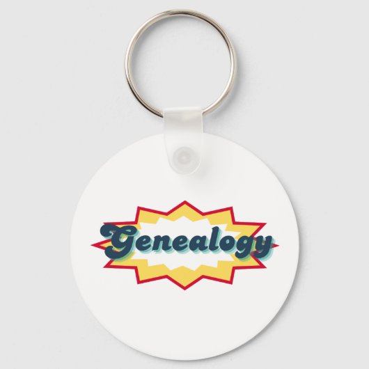 Genealogy Comic Book Pop Keychain キーホルダー (正面)