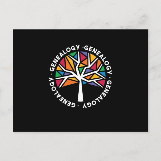 Genealogy Genealogists Family Historian Gift ポストカード (正面)
