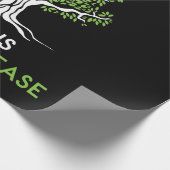 Genealogy Is Not Fatal But It Is A Grave Disease ラッピングペーパー (角)