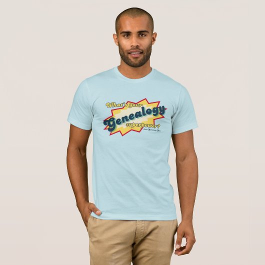 Genealogy Superpower Tシャツ (正面フル)