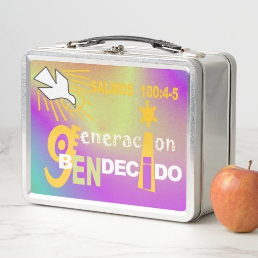 GeneraCion賛美 Gention Esp & Eng©ランチボックス メタルランチボックス (インサイチュ)