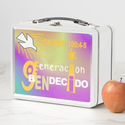 GeneraCion賛美 Gention Esp & Eng©ランチボックス メタルランチボックス (インサイチュ)