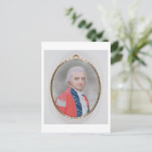 General 専攻の Sir Barry Close (d.1813) 1794 (w/c a) ポストカード (スタンド正面)