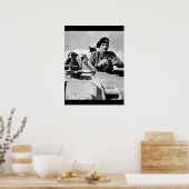 General Bernard L. Montgomery watches_War Image ポスター (キッチン)