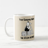 General Builderの建物・サービス コーヒーマグカップ (左)