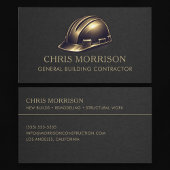 General Building Contractor Hard Hat Professional 名刺