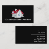 General Contractor Builder Architects建築 名刺 (正面/裏面)