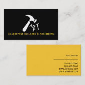 General Contractor Builder Architects建築 名刺 (正面/裏面)