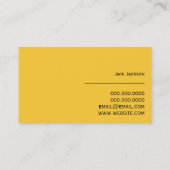 General Contractor Builder Architects建築 名刺 (裏面)