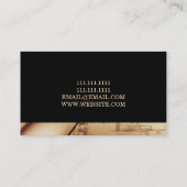 General Contractor Builder Manager建築 名刺 (裏面)