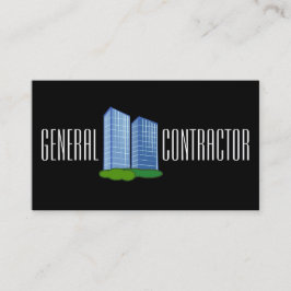 General Contractor Builder Manager建築 名刺