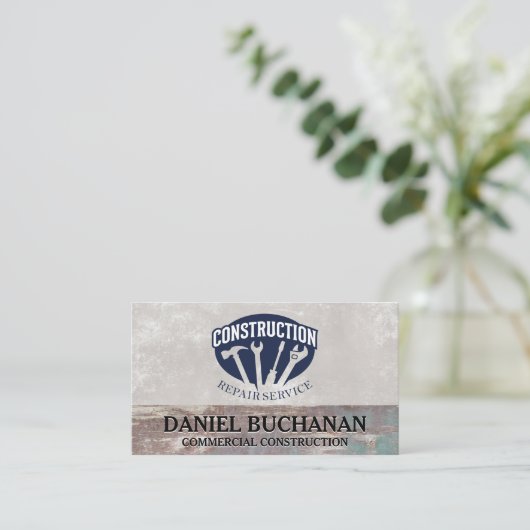 General Contractor | Construction | Repair 名刺 (スタンド正面)