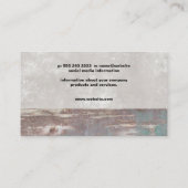 General Contractor | Construction | Repair 名刺 (裏面)