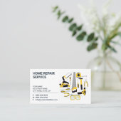 General Contractor, Handyman service, Construction 名刺 (スタンド正面)