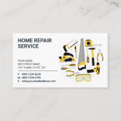 General Contractor, Handyman service, Construction 名刺 (正面)