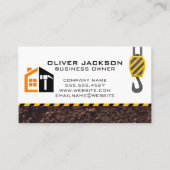 General Contractor Repair | Construction Crane 名刺 (正面)