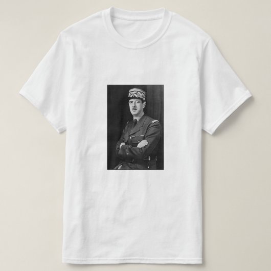 Général de Gaulle Tシャツ (デザイン正面)