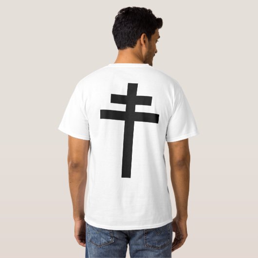 Général de Gaulle Tシャツ (裏面フル)