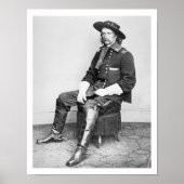General George A. Custer (b/w photo) ポスター (正面)