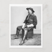 General George A. Custer (b/w photo) ポストカード (正面)