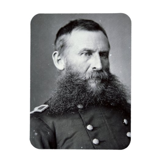General George Crook (b/w photo) マグネット (縦)