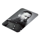General George Crook (b/w photo) マグネット (左側)