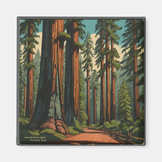 General Grant Grove - Magnet マグネット (正面)