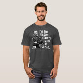 General Sherman Im the Reason Country Music is Tシャツ (正面フル)