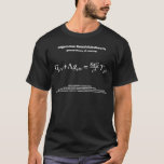 general theory of relativity: science: physics tシャツ<br><div class="desc">general theory of relativity: science: physics</div>