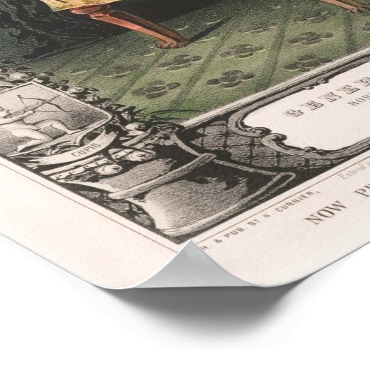 General Tom Thumb - Barnum's Gallery 疑問に思 Of ポスター (角)