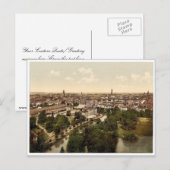 General view、Brunswick （すなわちBraunschweig）、Genetic ポストカード (正面/裏面)